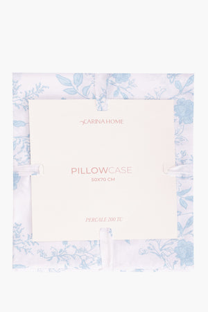 Percale Floral Pillowcases (TC200)