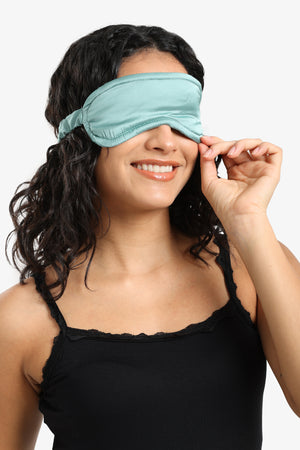 Padded Satin Eye Mask