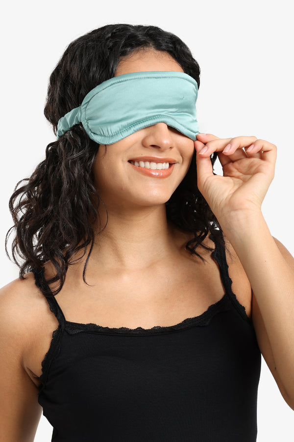 Padded Satin Eye Mask