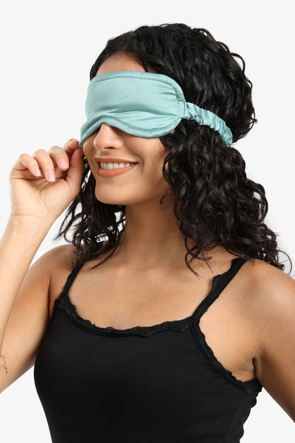 Padded Satin Eye Mask