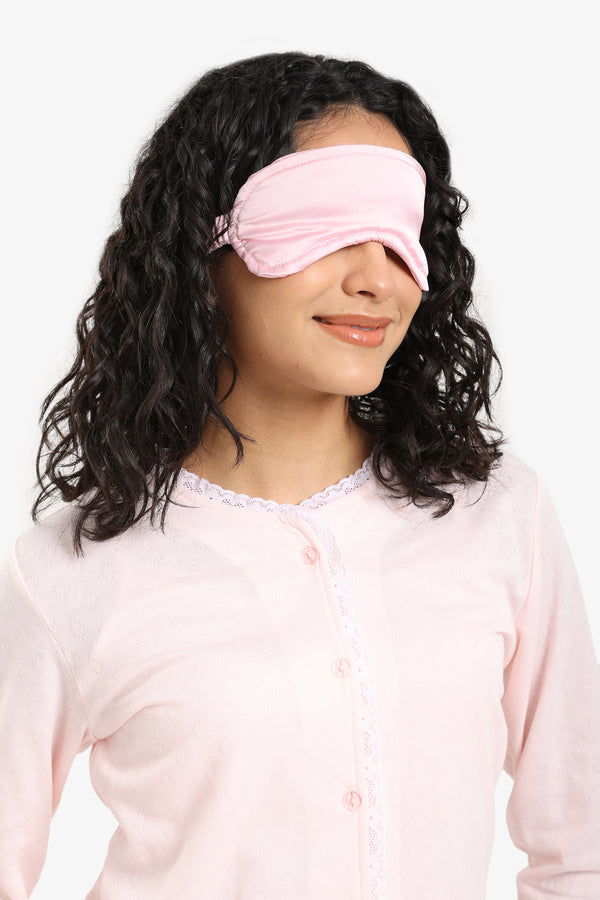 Padded Satin Eye Mask