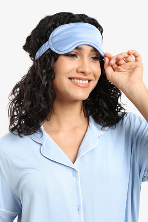 Padded Satin Eye Mask