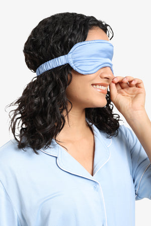 Padded Satin Eye Mask