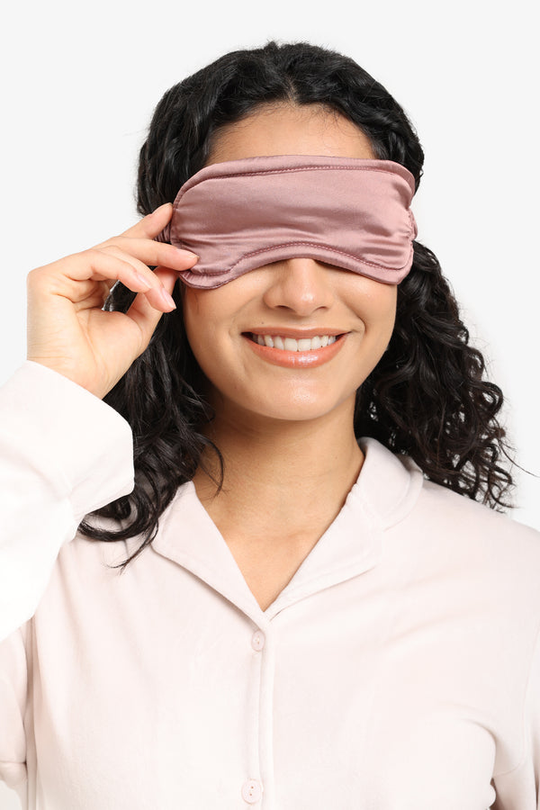 Padded Satin Eye Mask