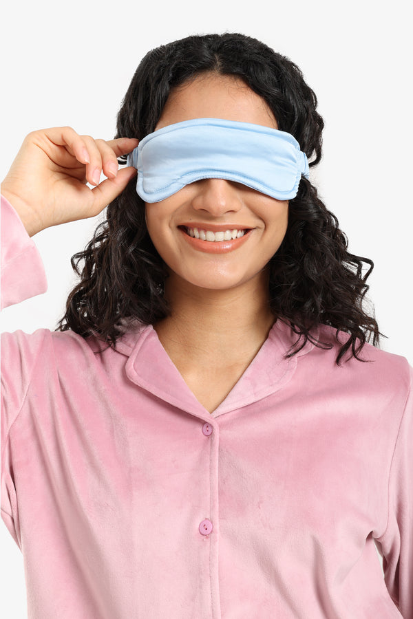 Padded Satin Eye Mask