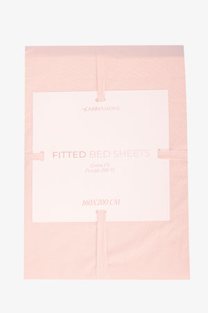 Percale Fitted Queen Bedsheet (TC200)