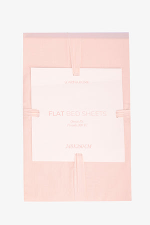 Percale Flat Queen Bedsheet (TC200)