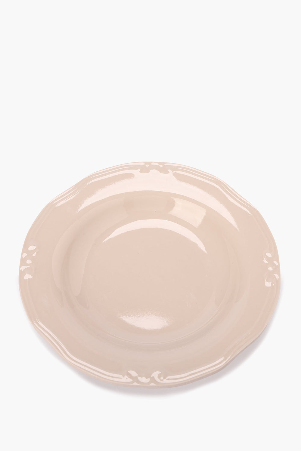Melamine Deep Plate with Decorative Edge (23cm)