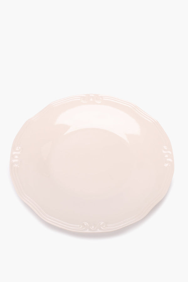 Melamine Dinner Plate with Decorative Edge (27cm)
