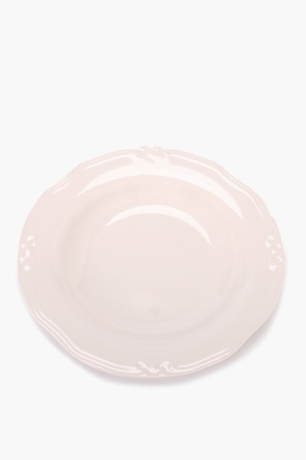 Melamine Deep Plate with Decorative Edge (23cm)