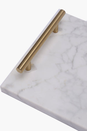 Marble Tray with Handles
