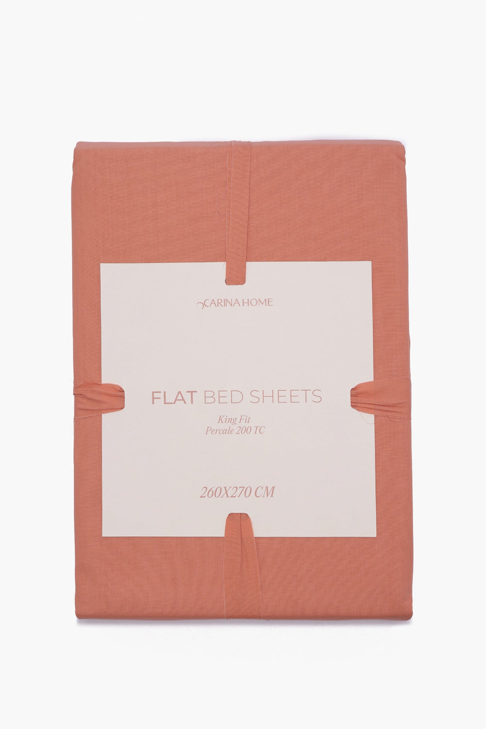 Percale Flat King Bedsheet (TC200)