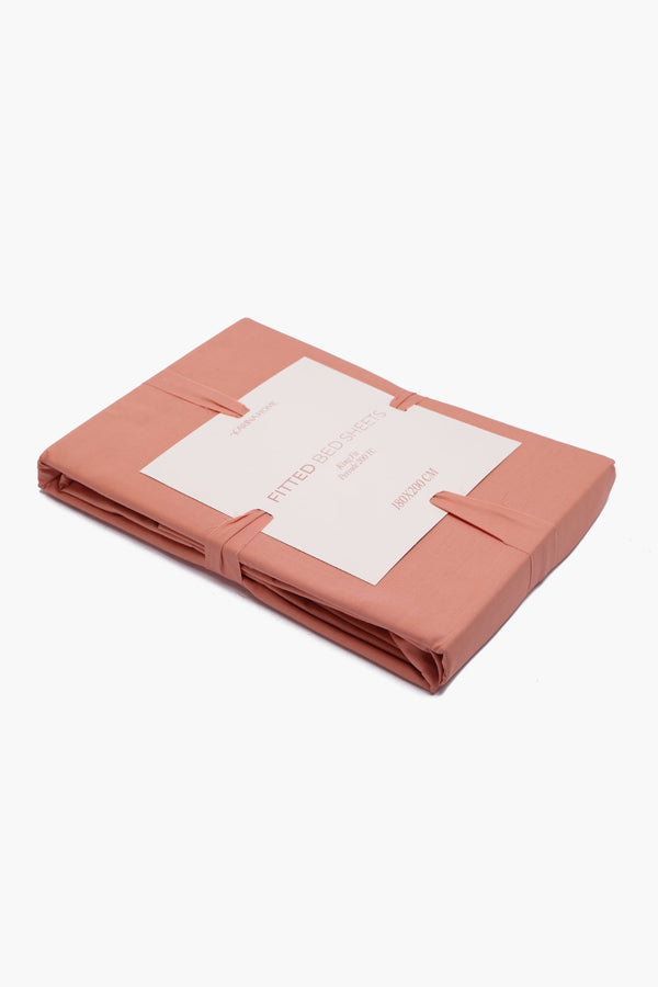 Percale Fitted King Bedsheet (TC200)