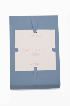 Percale Flat Queen Bedsheet (TC200)