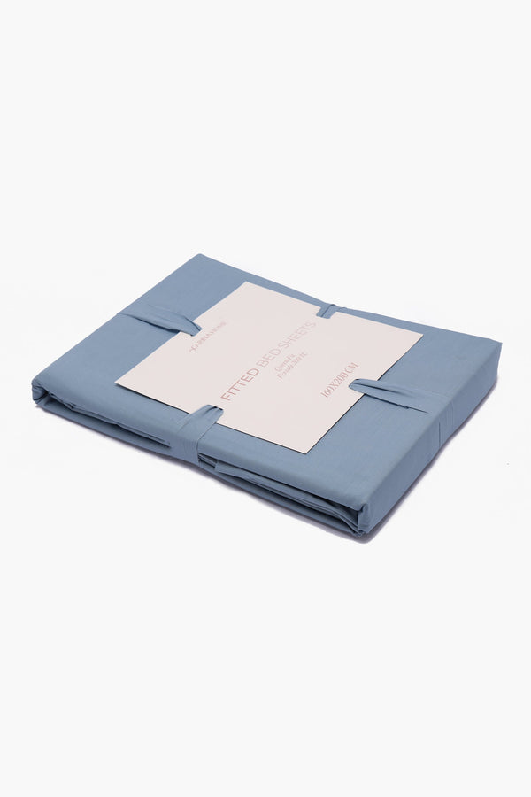 Percale Fitted Queen Bedsheet (TC200)