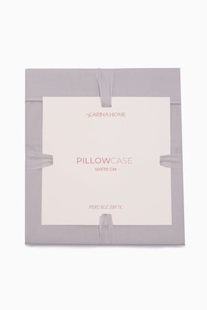Percale Pillowcase with Pipping (TC200)