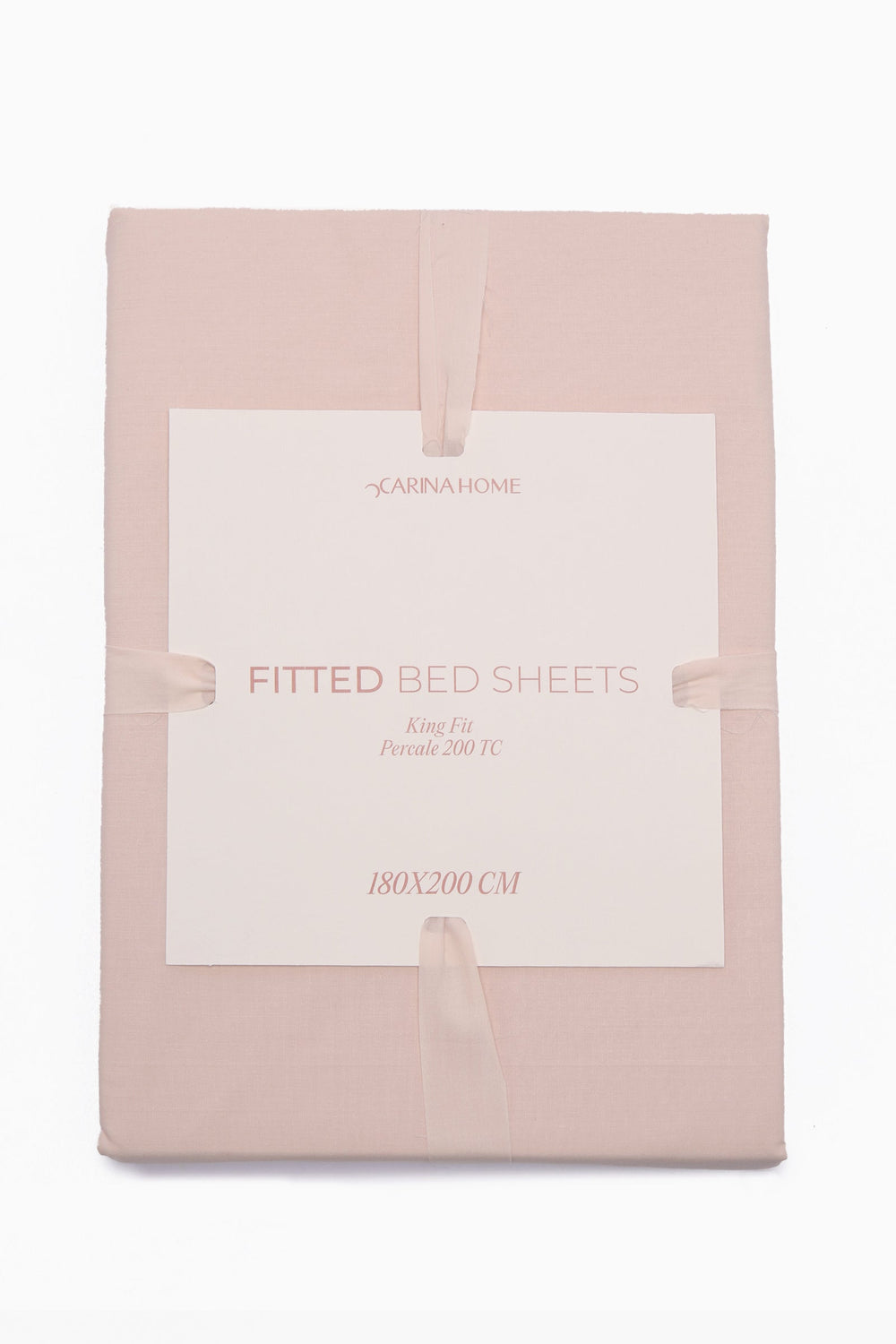 Percale Fitted King Bedsheet (TC200)