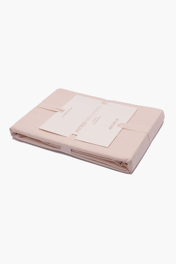 Percale Fitted King Bedsheet (TC200)
