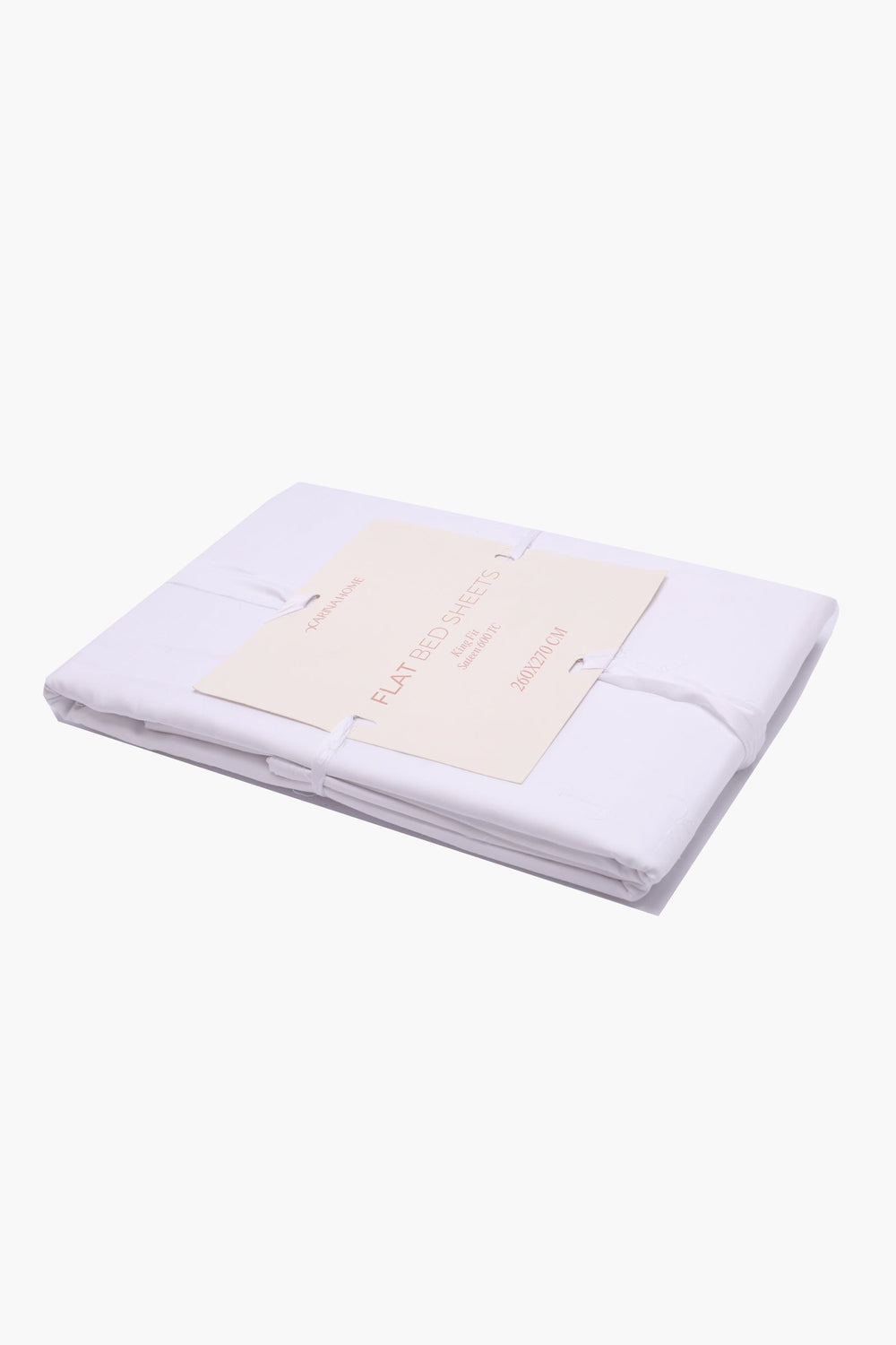 Percale Flat King Bedsheet (TC600)