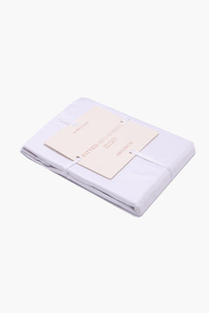 Percale Fitted Super King Bedsheet (TC600)