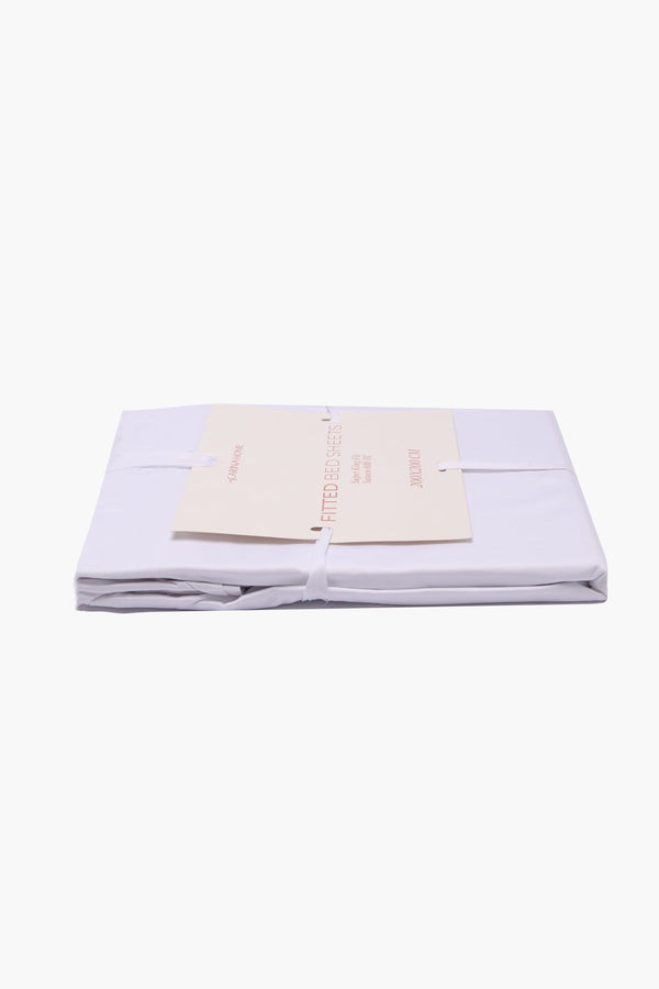 Percale Fitted Super King Bedsheet (TC600)