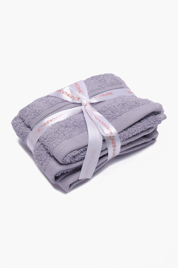 Border Face Towels (Pack of 3)