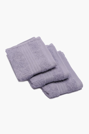 Border Face Towels (Pack of 3)
