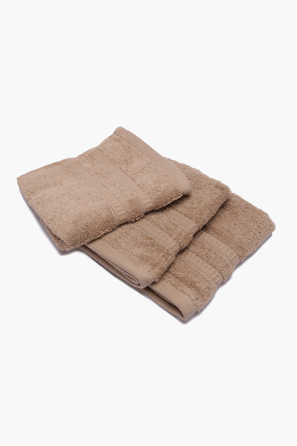 Double Border Face Towels (Pack of 3)