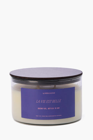 La Vie Est Belle Candle Jar (11oz)