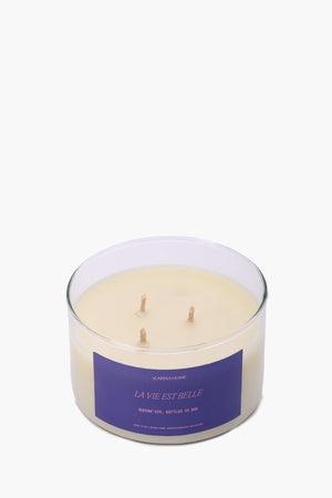 La Vie Est Belle Candle Jar (11oz)