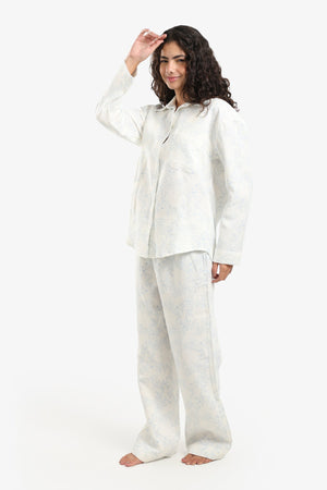 Floral Print Pyjama Set
