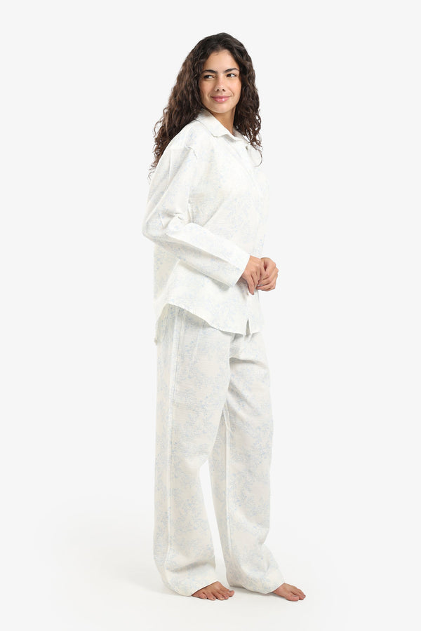 Floral Print Pyjama Set