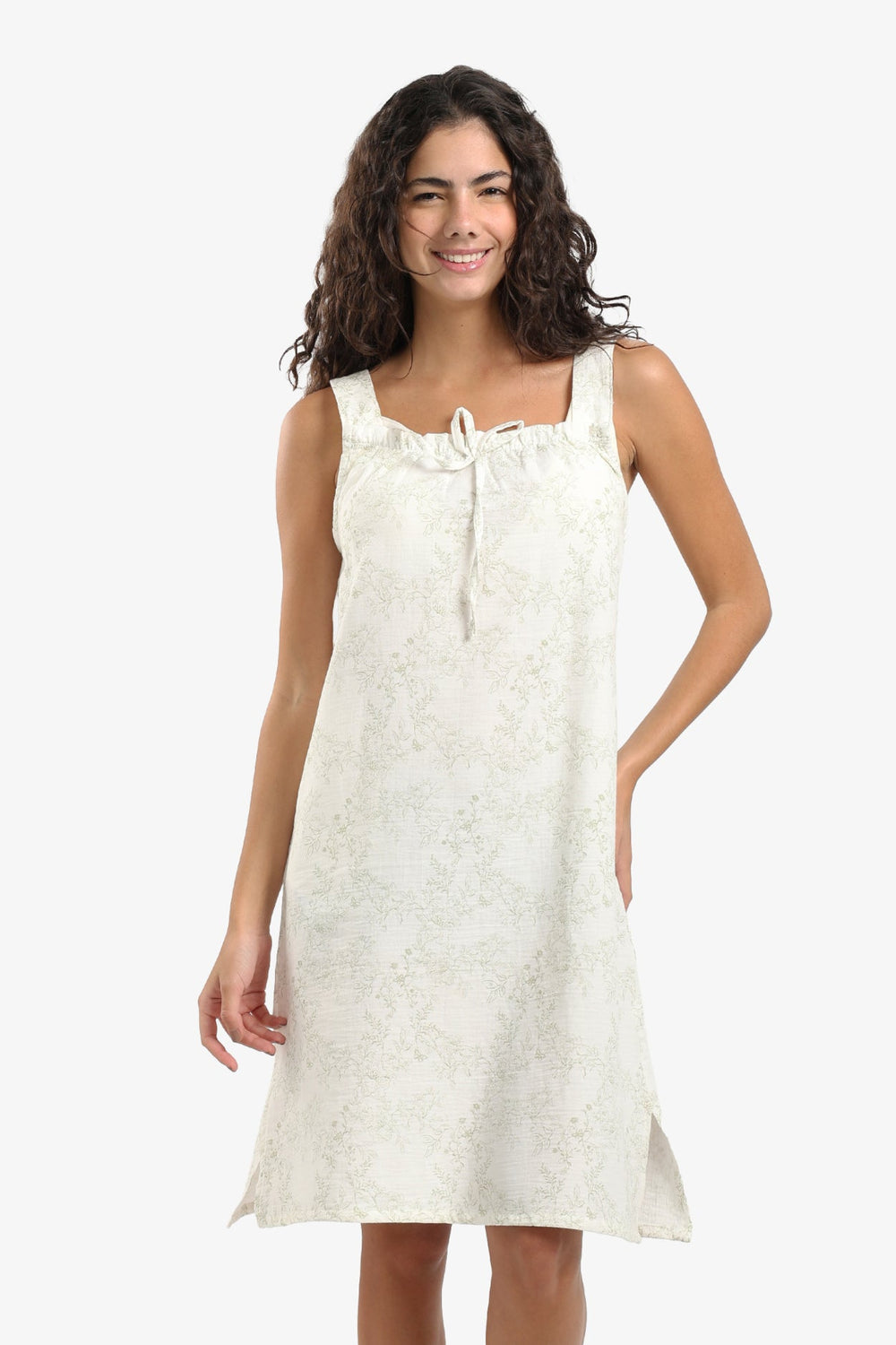 Floral Print Nightgown
