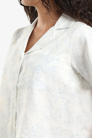 Botanical Print Pyjama Set
