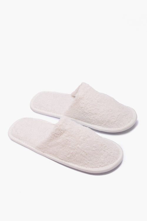 Terry Cloth One-Size Slipper