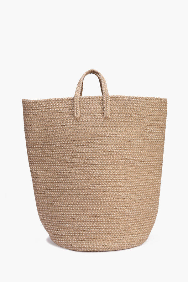 Woven Laundry Basket - 50x35 cm