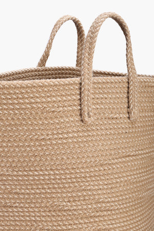 Woven Laundry Basket - 50x35 cm