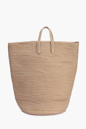 Woven Laundry Basket - 50x35 cm