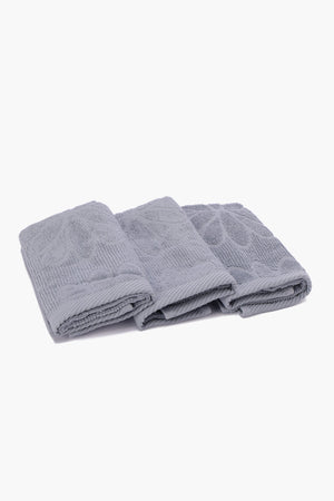 Flower Face Towels (Pack of 3)