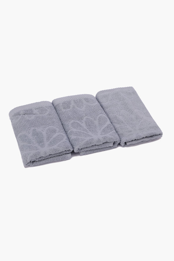 Flower Face Towels (Pack of 3)
