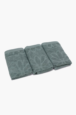 Flower Face Towels (Pack of 3)