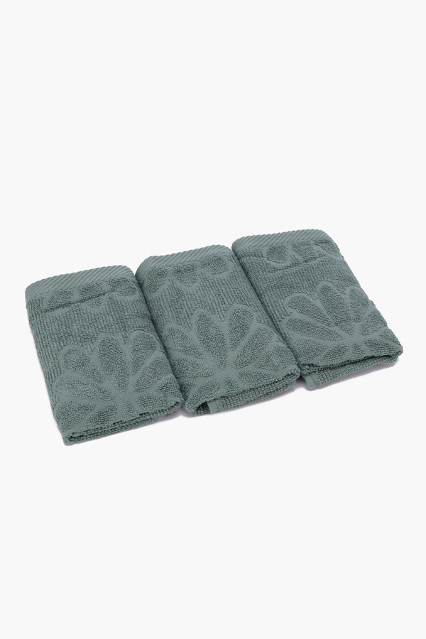 Flower Face Towels (Pack of 3)