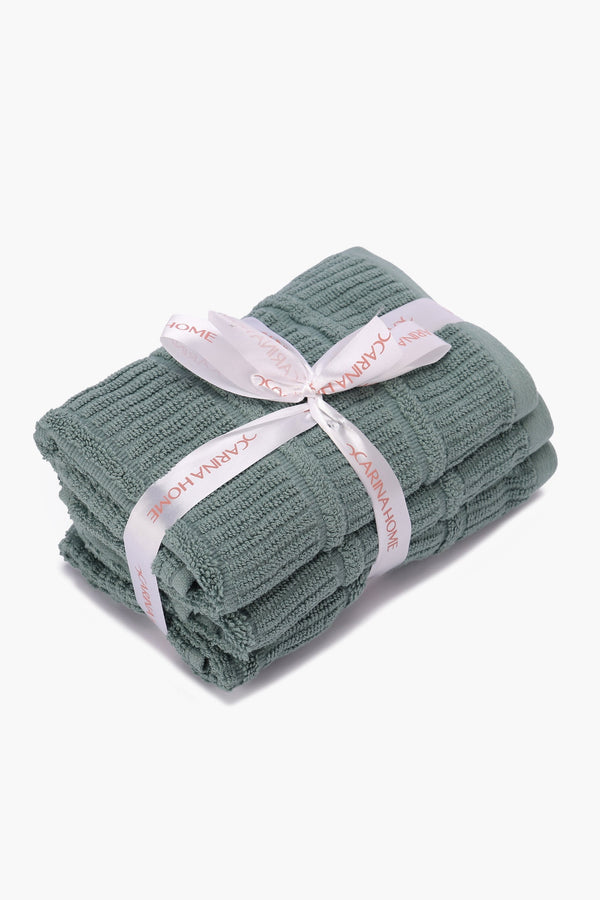 Double Border guest Towel (Pack of 3)
