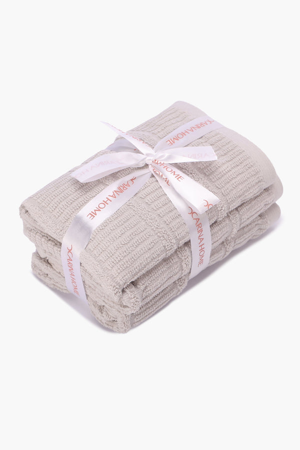 Double Border guest Towel (Pack of 3)