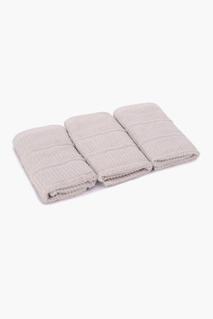 Double Border guest Towel (Pack of 3)