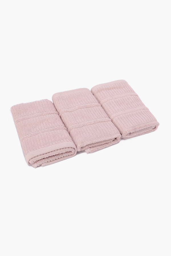 Double Border guest Towel (Pack of 3)