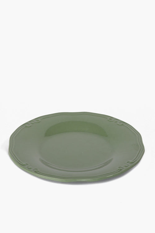 Melamine Dinner Plate with Decorative Edge (21cm)