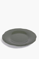 Melamine Round Plate with Decorative Edge (33cm)