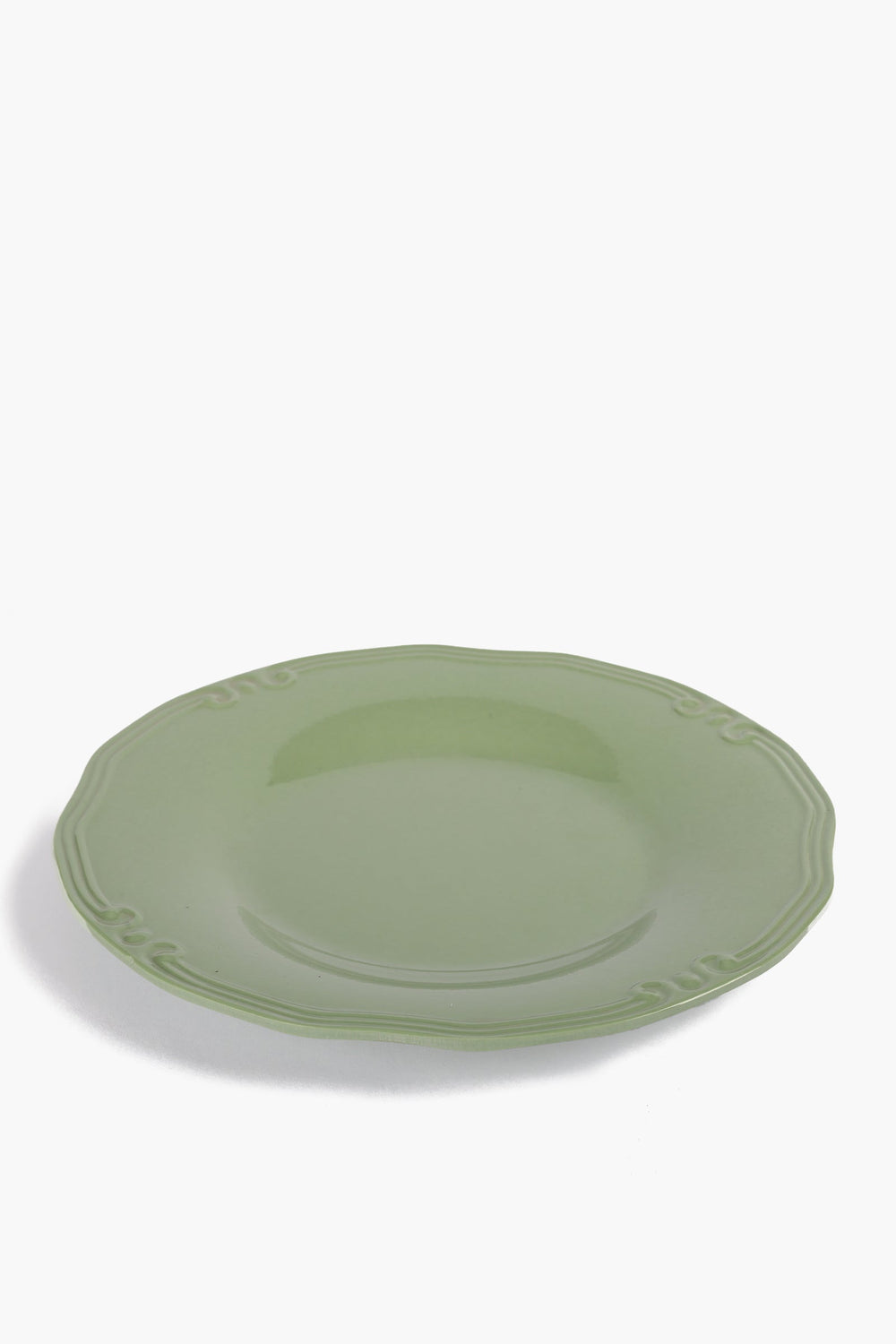 Melamine Dinner Plate with Decorative Edge (27cm)