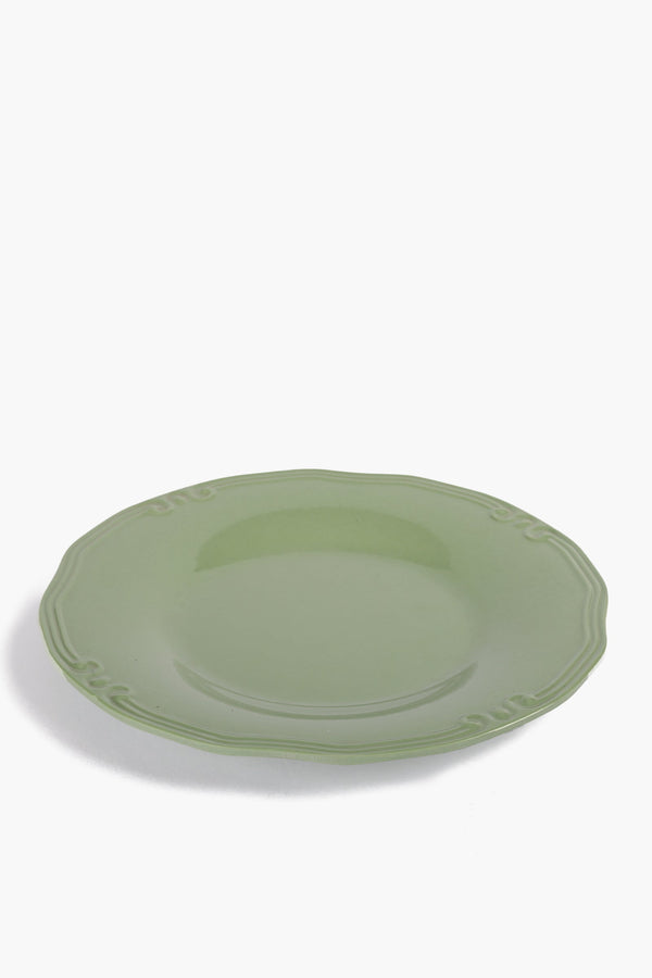 Melamine Dinner Plate with Decorative Edge (27cm)